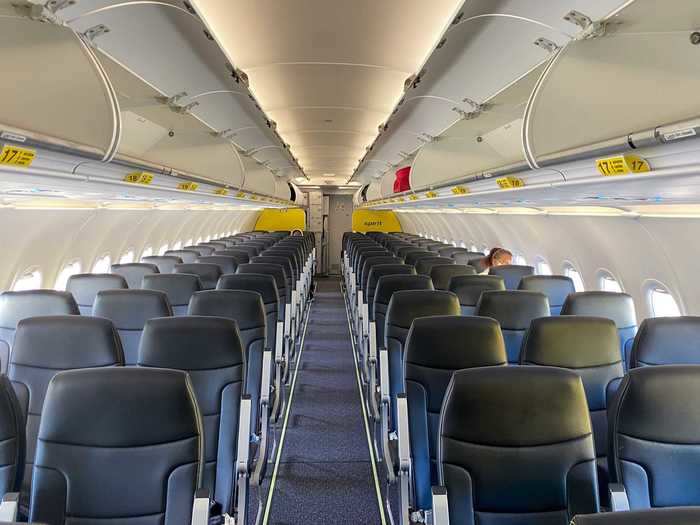 Boarding was prompt as the flight was empty and I headed to my seat in the back of the plane.