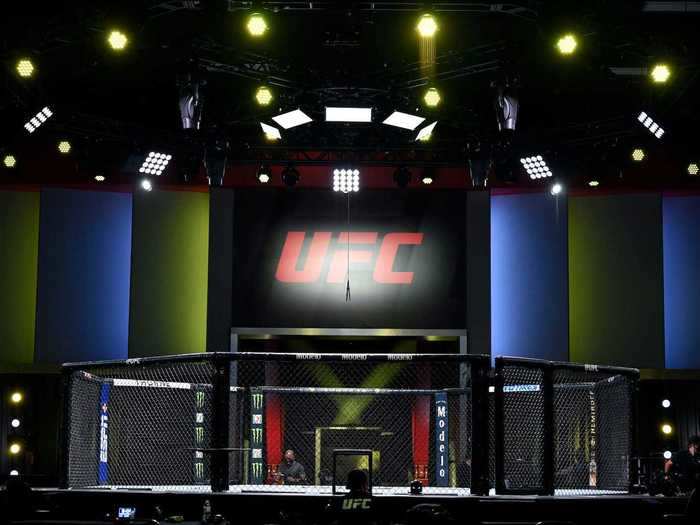 The world-leading MMA firm UFC continued its behind-closed-doors, coronavirus-era, residency at the Apex, a facility it owns in Las Vegas, on Saturday.