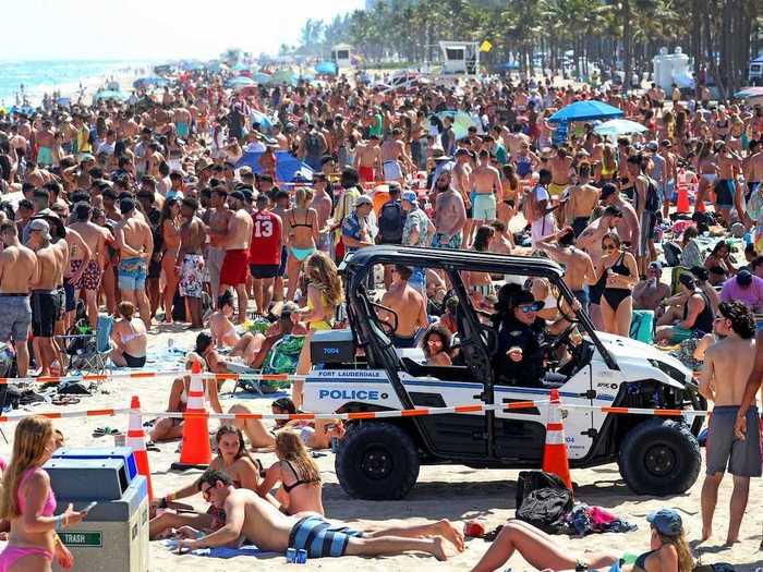 This time last year, spring breakers flocked to Florida