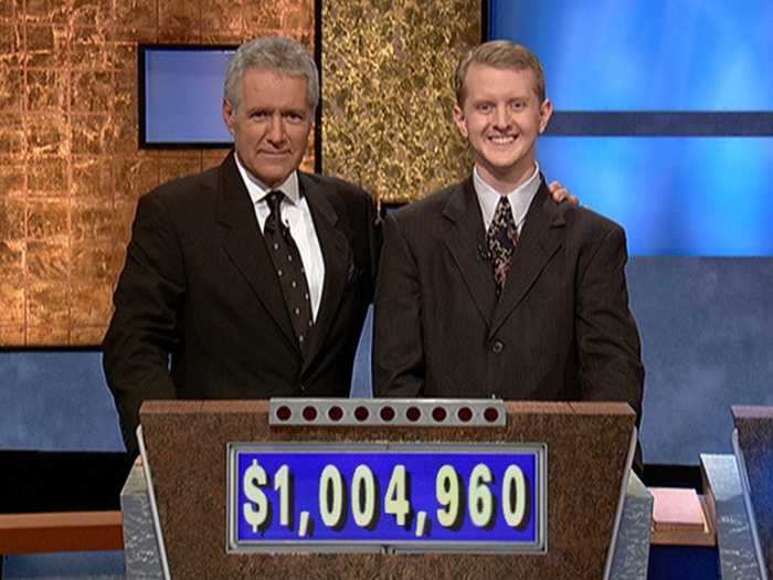 The record for most consecutive games won is held by Ken Jennings, who won 74.