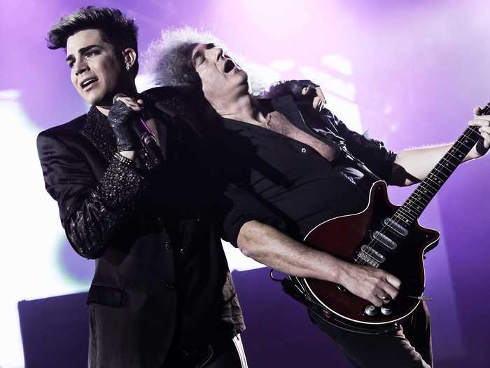 2012: Queen and Adam Lambert