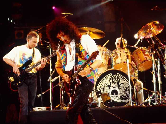 1992: Queen celebrates Mercury