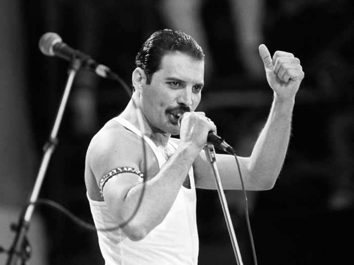 1985: Freddie Mercury