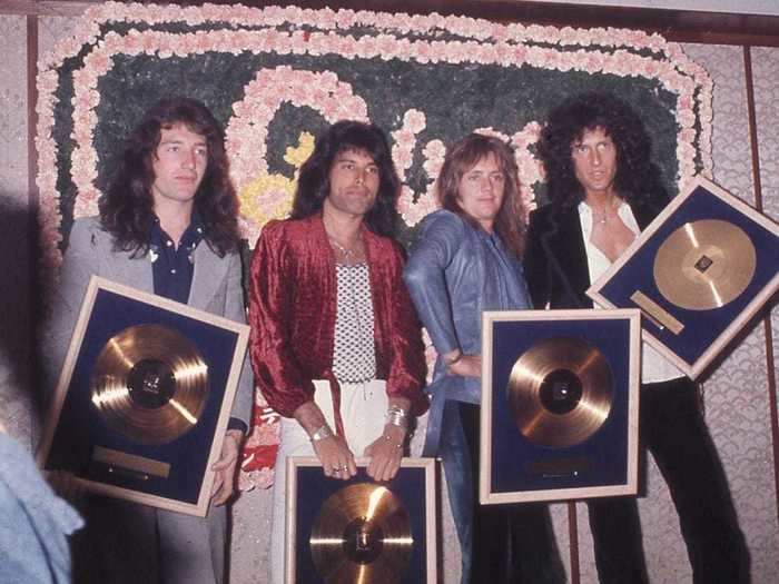 1974: "Queen II" and "Sheer Heart Attack" go gold.