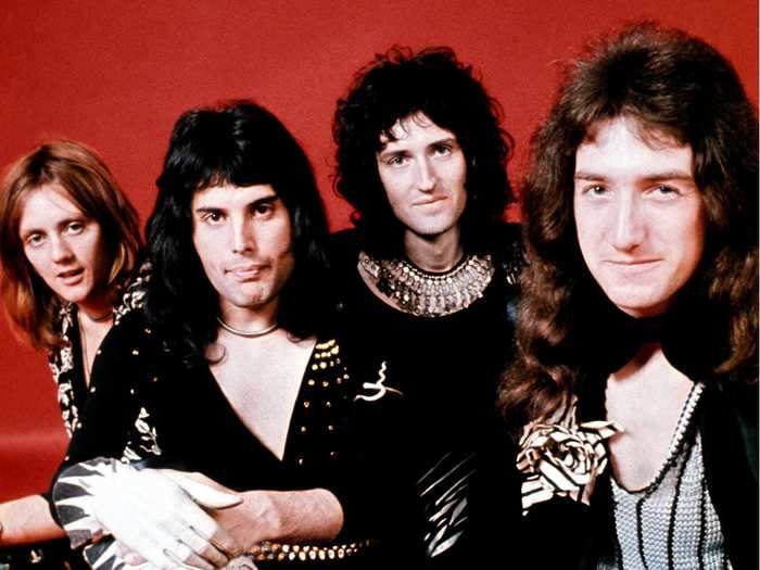 The four members of Queen