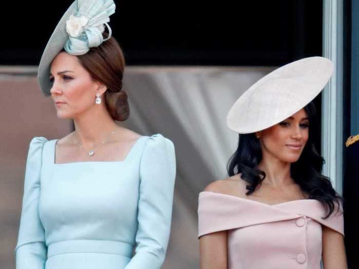 The palace shut down reports that Kate Middleton told off Meghan Markle for berating her staff in 2018.