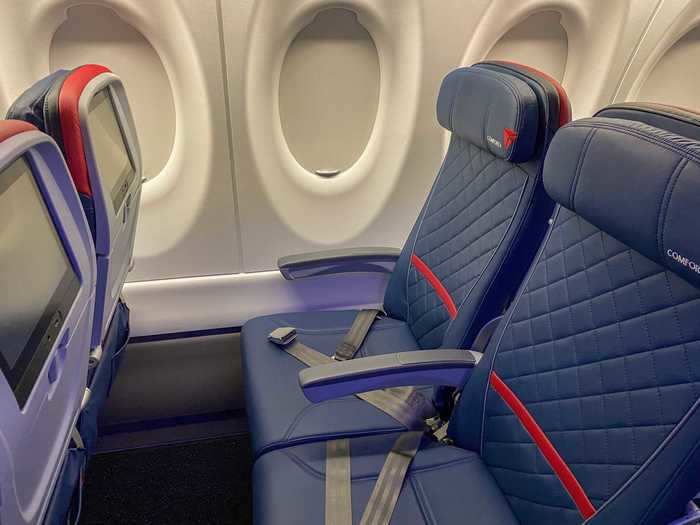 My seat was completely spotless and I had no concerns about its cleanliness whatsoever. Like most airlines, Delta has updated its cleaning procedures for more thorough cleanings that include the use of electrostatic sprayers.