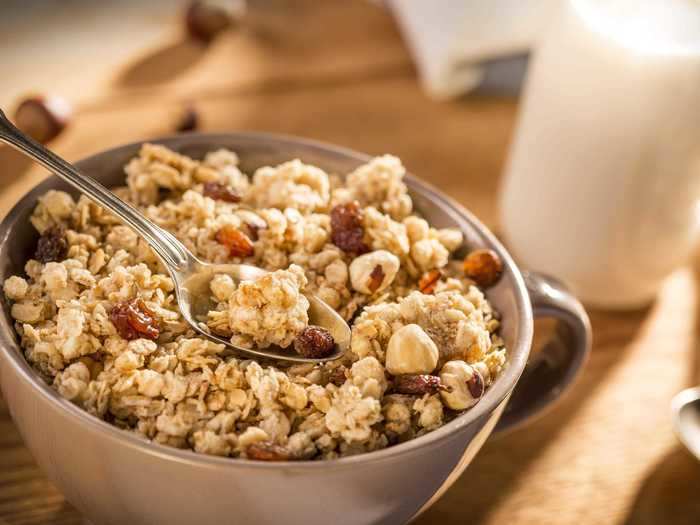 Matzo makes a great base for granola.