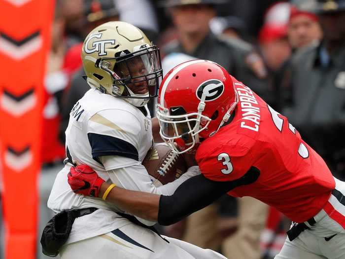 30. Buffalo Bills - Tyson Campbell, DB (Georgia)