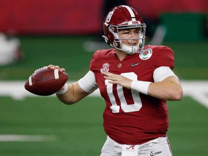 15. New England Patriots - Mac Jones, QB (Alabama)