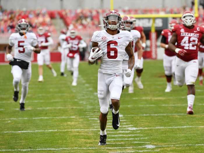 11. New York Giants - DeVonta Smith, WR (Alabama)