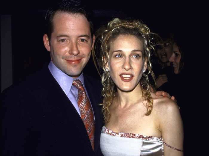 1998: Broderick and Parker were pictured at the premiere of HBO