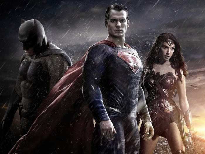 9. "Batman v Superman: Dawn of Justice" was supposed to be a huge all-out brawl between the Caped Crusader and Man of Steel, but it turned into a two-and-a-half hour slog and the Wonder Woman show.