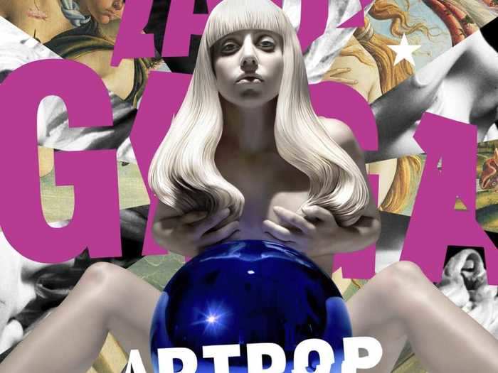 4. "Artpop" is Gaga in full form.