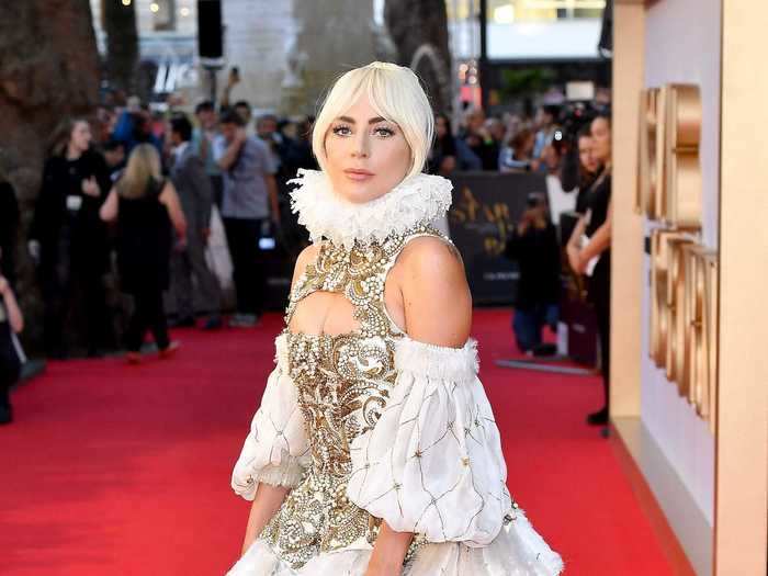 She looked like royalty at the UK premiere of the film.