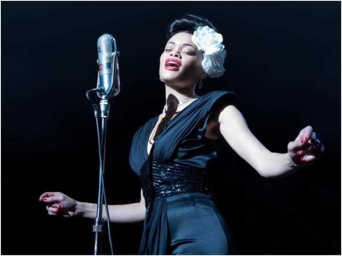 Andra Day took home a Golden Globe in 2021 for her portrayal of Billie Holiday.