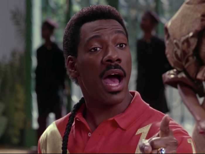 Murphy plays Prince Akeem Joffer in the 1988 comedy "Coming to America."