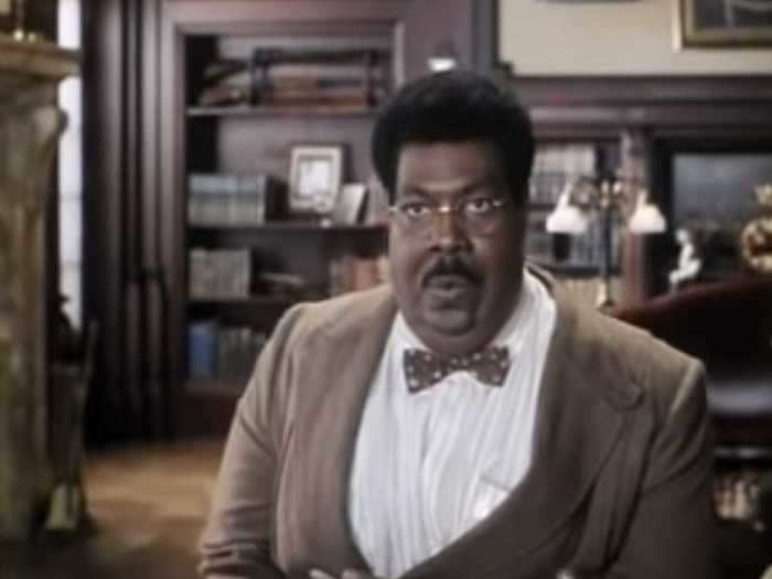 Multiple characters in "Nutty Professor II: The Klumps," including professor Sherman Klump, are played by Murphy.