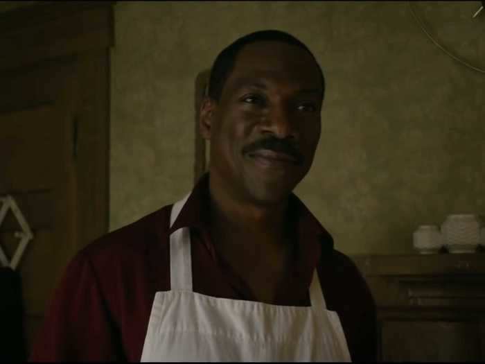 Murphy plays a cook who becomes a father figure to a young girl in "Mr. Church."