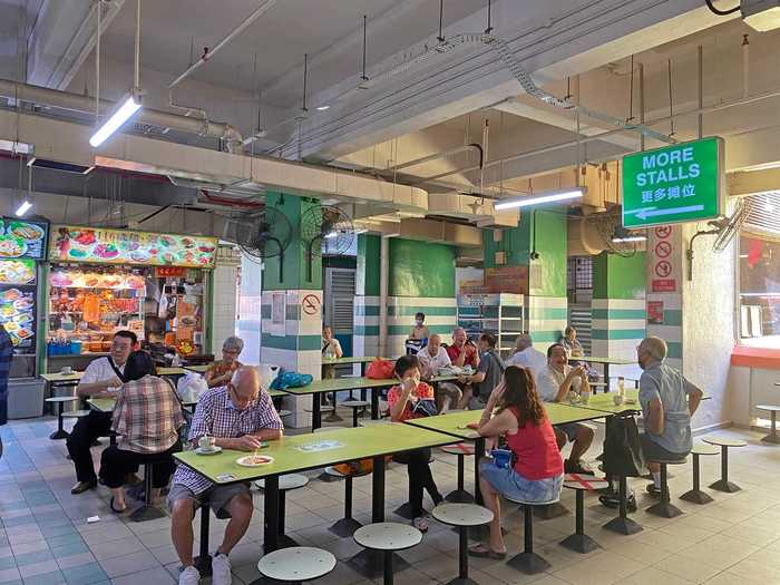 Having a meal at a hawker center is a no-frills, unpretentious experience - but one that