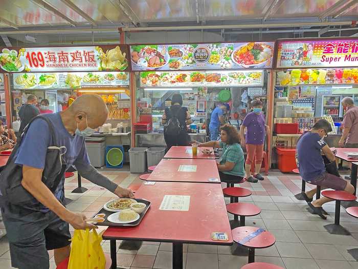 Most hawker stalls only make one single dish or at most, a handful of dishes. Local favorites include Hainanese chicken rice, chili crab, and laksa (a spicy coconut milk-based noodle soup) - but there are so many more.