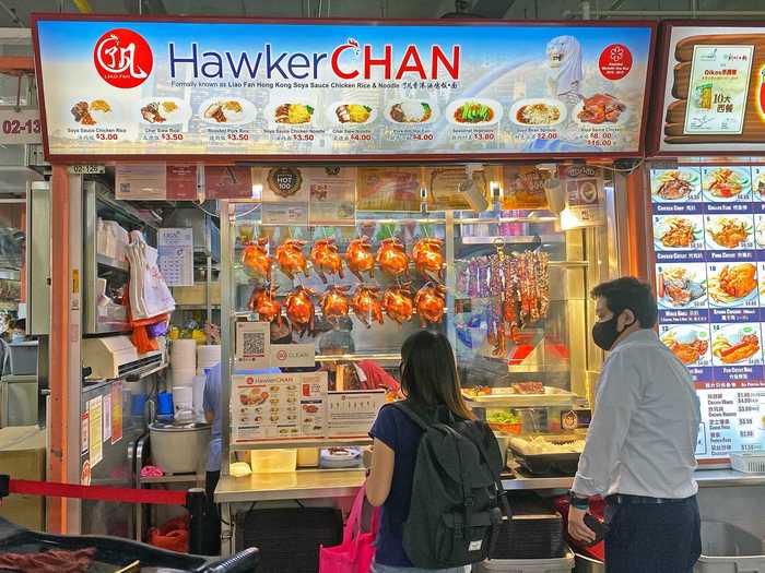 Some Singapore hawker stalls have even earned Michelin stars.