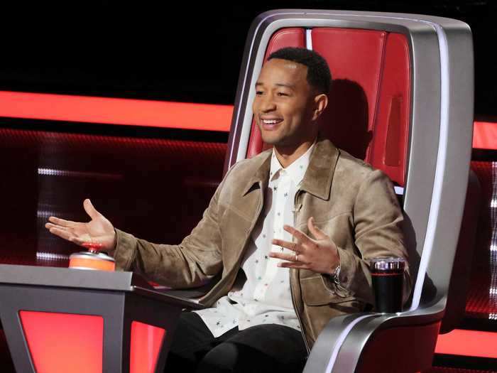 John Legend won on his first season of "The Voice."