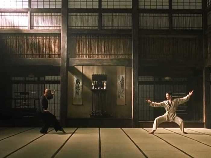 There is a reason Neo barely kicks in the fight scenes - Keanu Reeves was recovering from a surgery.