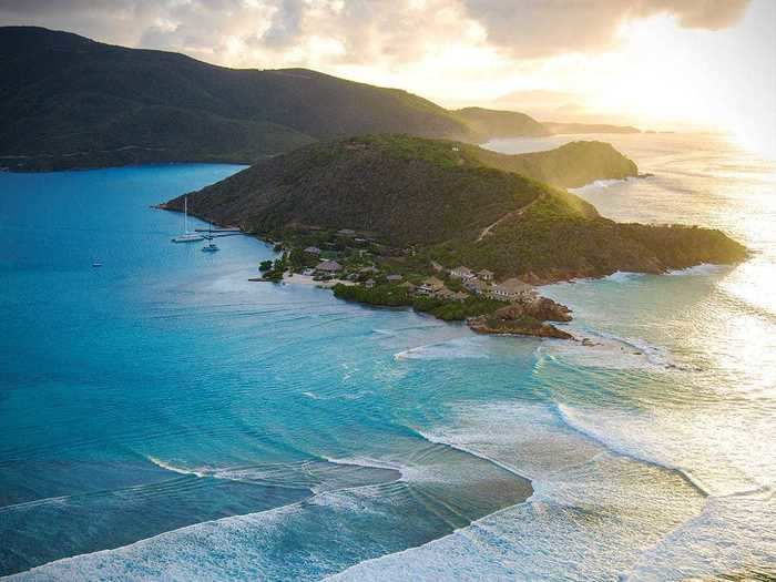 Moskito Island is a 125-acre island in the British Virgin Islands that