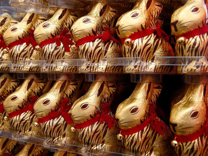 As many as 78% of Americans eat the ears of their chocolate bunny first.