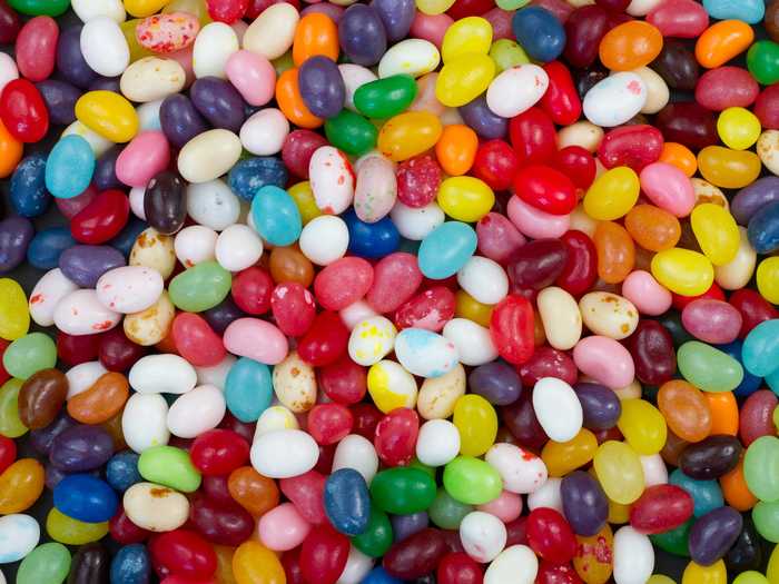 And 16 billion jellybeans are eaten - enough to circle the world three times.