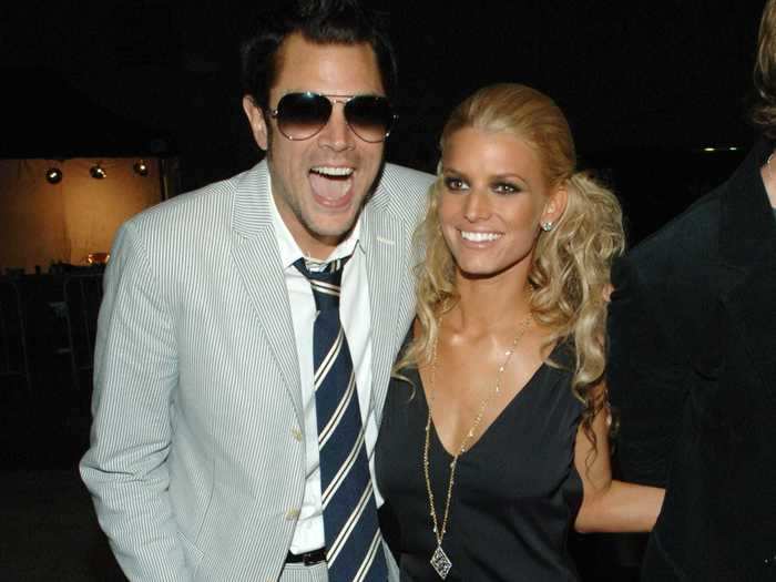 Summer 2005: There were rumors that the pair was getting a divorce and Simpson was having an affair with Johnny Knoxville.