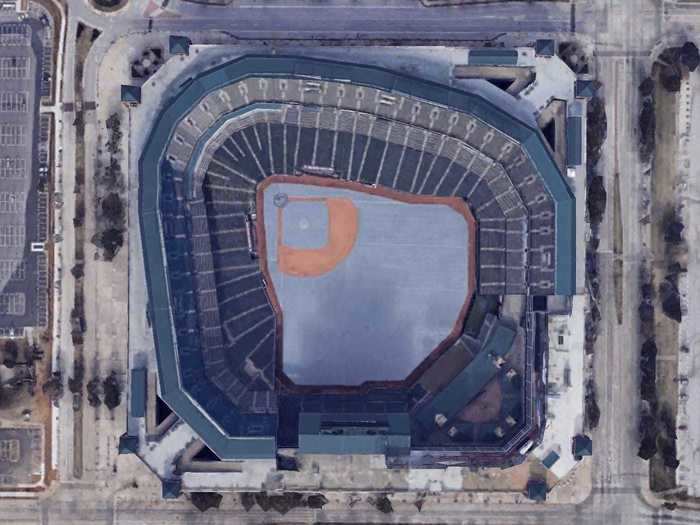 Globe Life Stadium, Texas Rangers (before 2020 renovations)