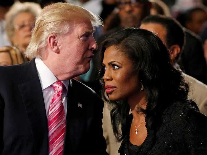 Omarosa Manigault Newman wrote a book about her time as a White House aide, "Unhinged: An Insider