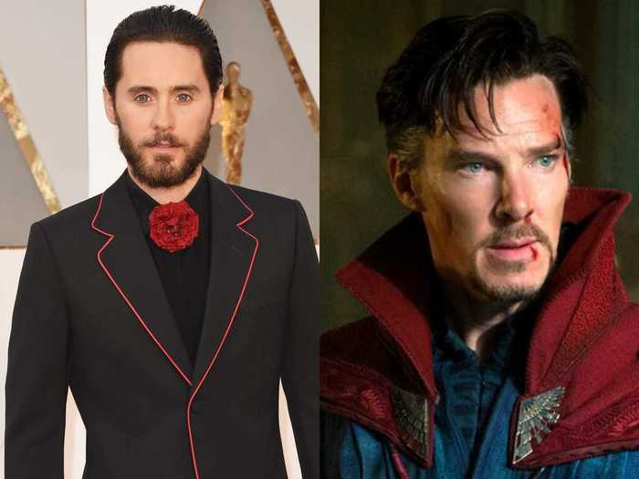 Another Joker, Jared Leto, was also in the running to play the Sorcerer Supreme.