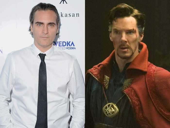 Joaquin Phoenix was almost cast as Stephen Strange when it was believed Benedict Cumberbatch was too busy for "Doctor Strange."