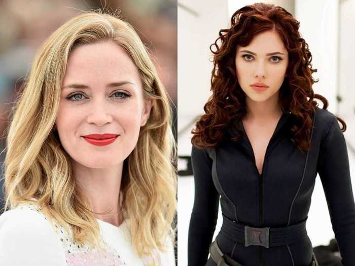 Emily Blunt was almost Black Widow before prior film commitments forced her out of the running.