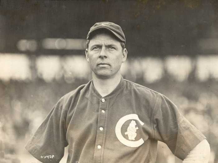 The Chicago Cubs jersey also looks similar to how it did in the early 1900s.