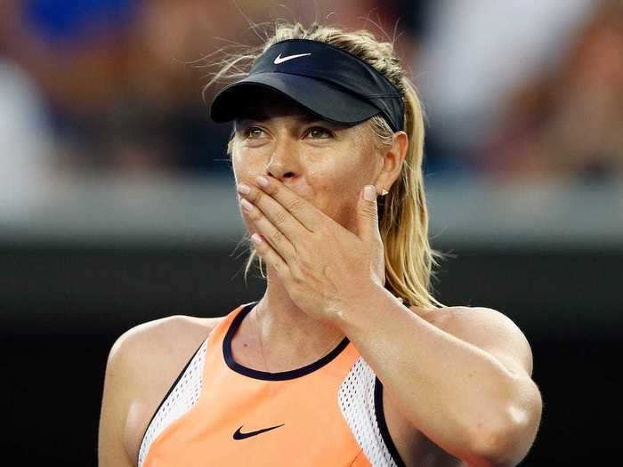 8. Maria Sharapova - $38.8 million