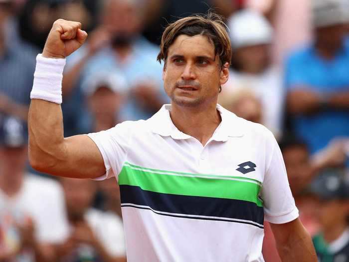 14. David Ferrer - $31.5 million