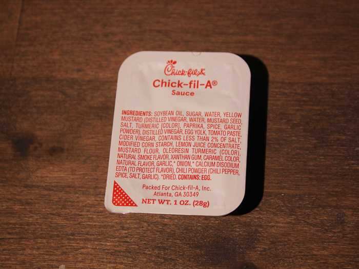 Next up, I compared it to the iconic Chick-fil-A sauce.