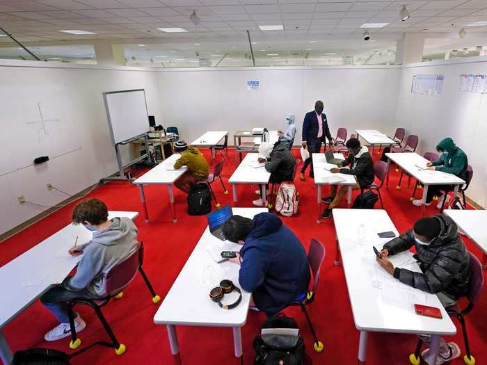 High school students in Burlington, Vermont are now attending school in what was once a Macy