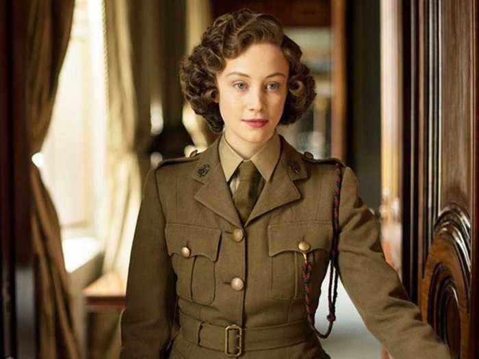 Sarah Gadon played a teenage Princess Elizabeth in "A Royal Night Out."