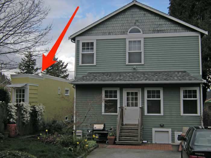 The Montlake Spite House came to be after the land parcel