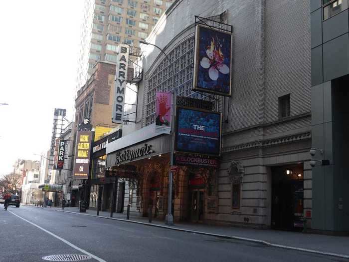 In March 2020, Broadway shows closed indefinitely.