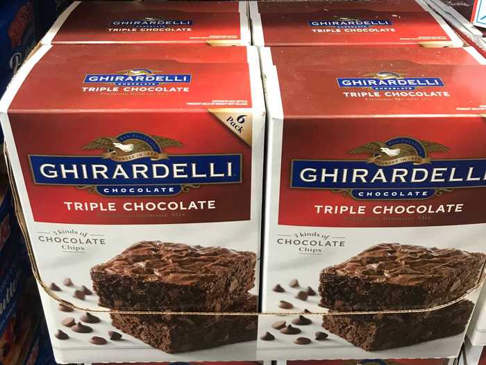 These Ghirardelli brownies are the best.