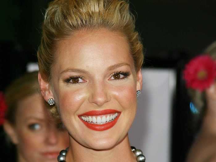 Katherine Heigl became a rom-com queen while working on "Grey