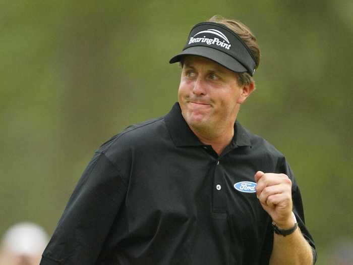 2004: Phil Mickelson