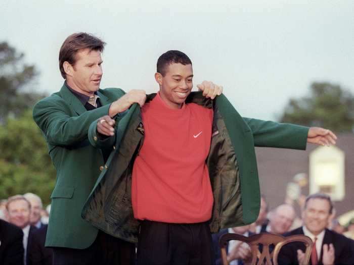 1997: Tiger Woods