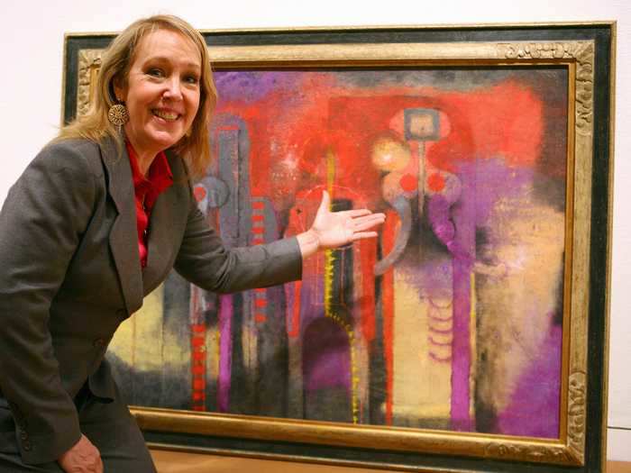 Elizabeth Gibson stumbled upon a $1 million stolen painting by Rufino Tamayo on the street in New York City.